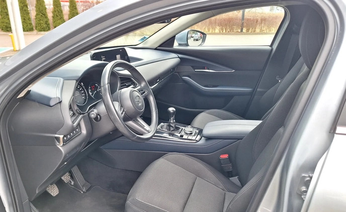 Mazda CX-30 cena 94900 przebieg: 64955, rok produkcji 2020 z Złotów małe 254